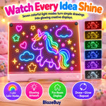 LED Rechargeable Glow Art Board