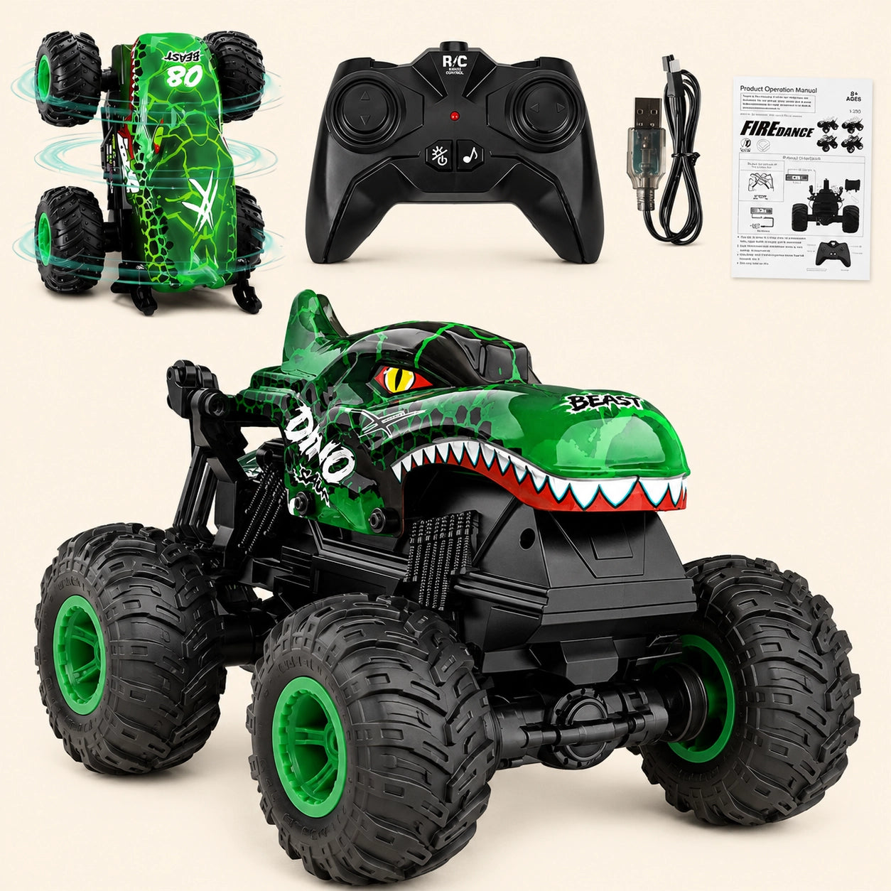 Dinosaur RC Monster Truck
