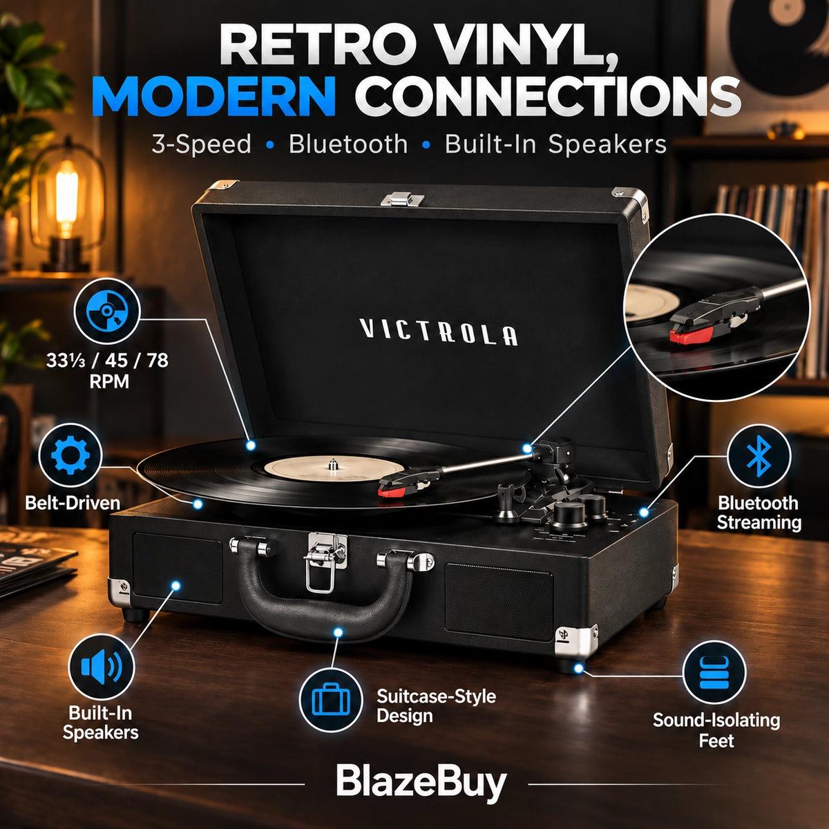 Victrola Journey Record Player