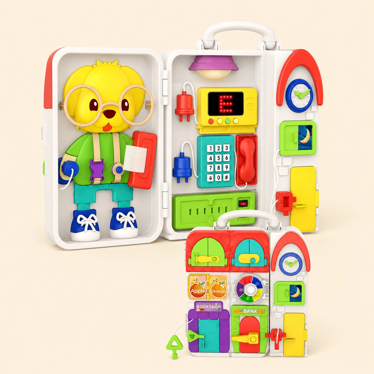 Toddler Learning Busy Board