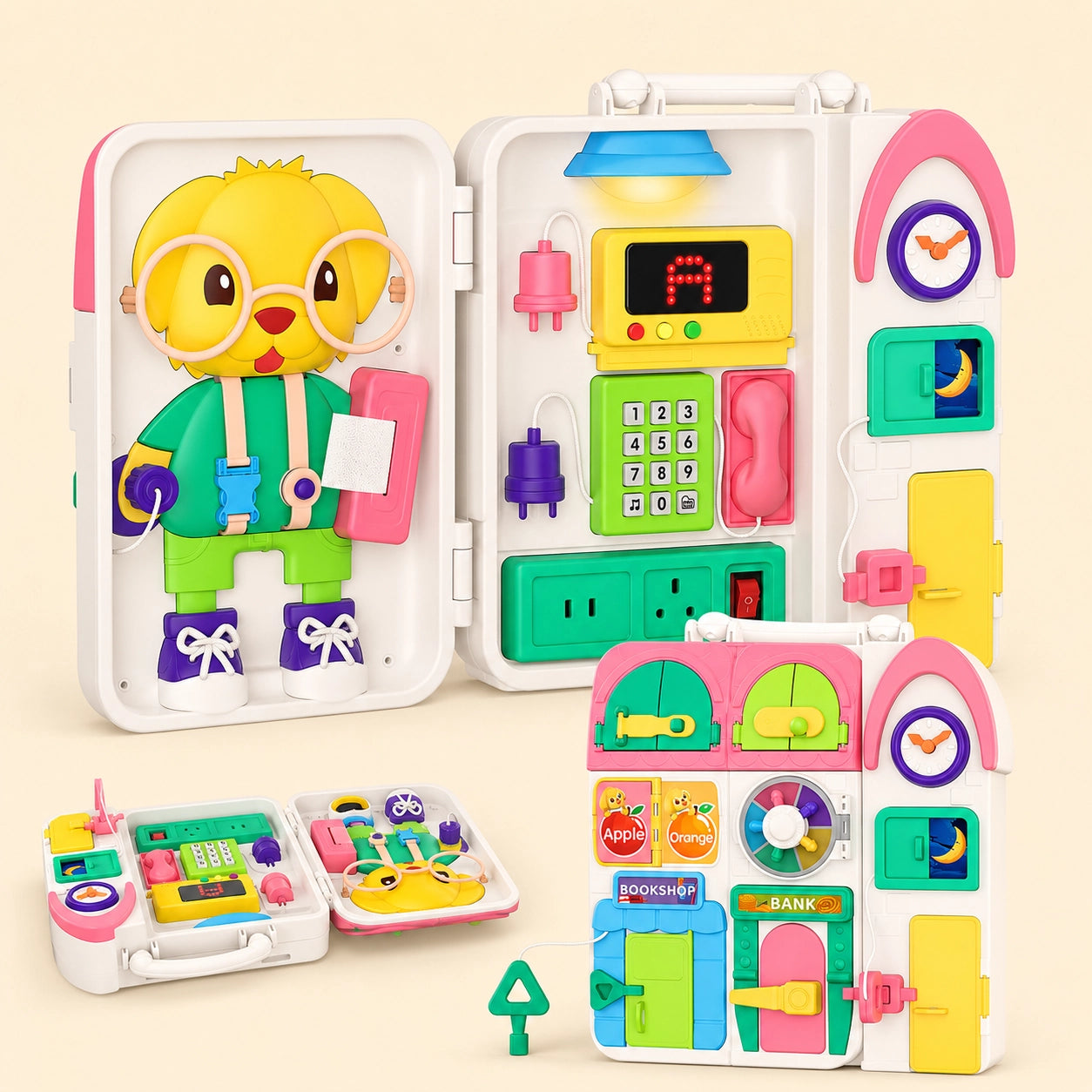 Toddler Learning Busy Board