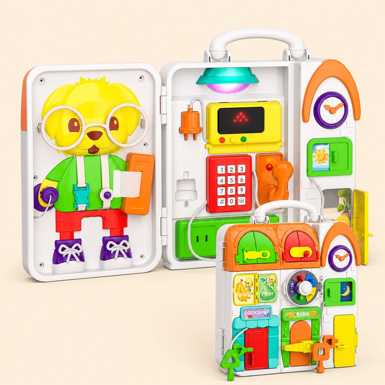 Toddler Learning Busy Board