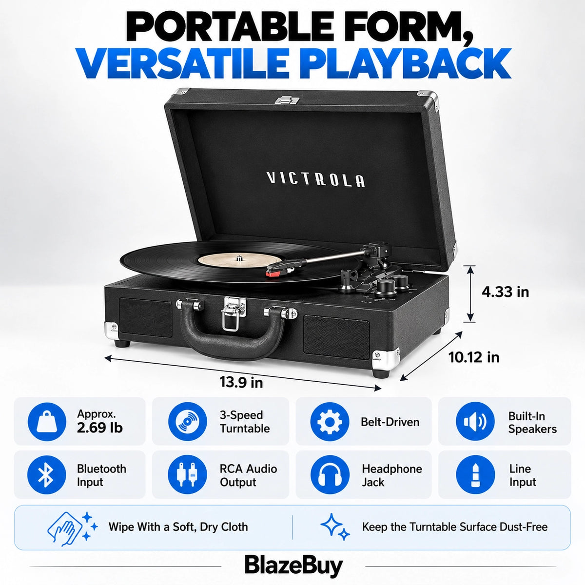 Victrola Journey Record Player