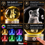 3D Crystal Light Globe