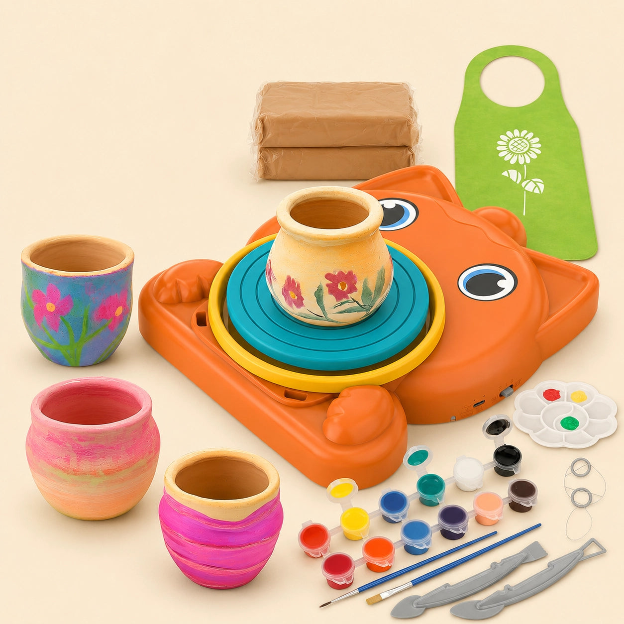 Creative Kids Pottery Wheel Kit