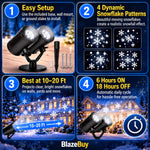 Snowflake Projector Lights