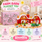 Farm Barn Playset Toy