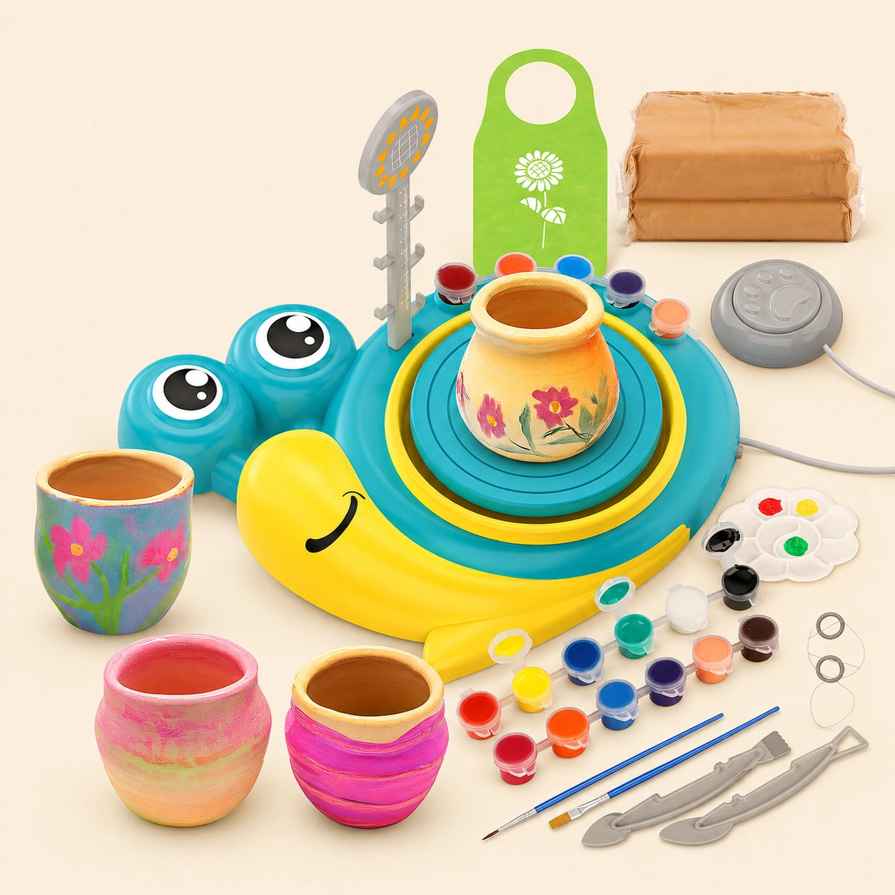 Creative Kids Pottery Wheel Kit