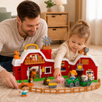 Farm Barn Playset Toy