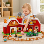 Farm Barn Playset Toy