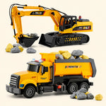 Construction Excavator Dump Truck Set