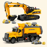 Construction Excavator Dump Truck Set