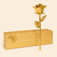 Golden Forever Rose Keepsake