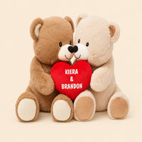 Personalized Couple Plush Keepsakes