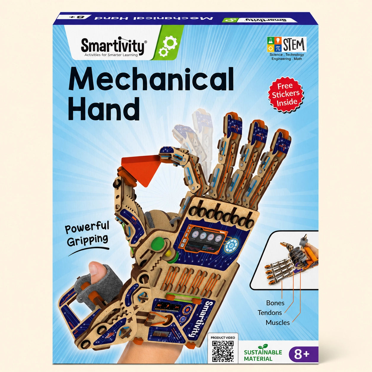 Mechanical Robotic Hand Building Kit