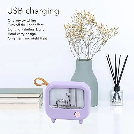 GlowArt™ LED Night Lamp