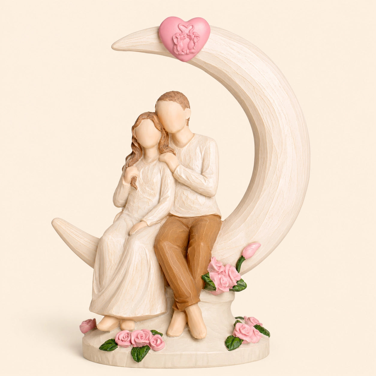Moonlit Couple Love Figurine