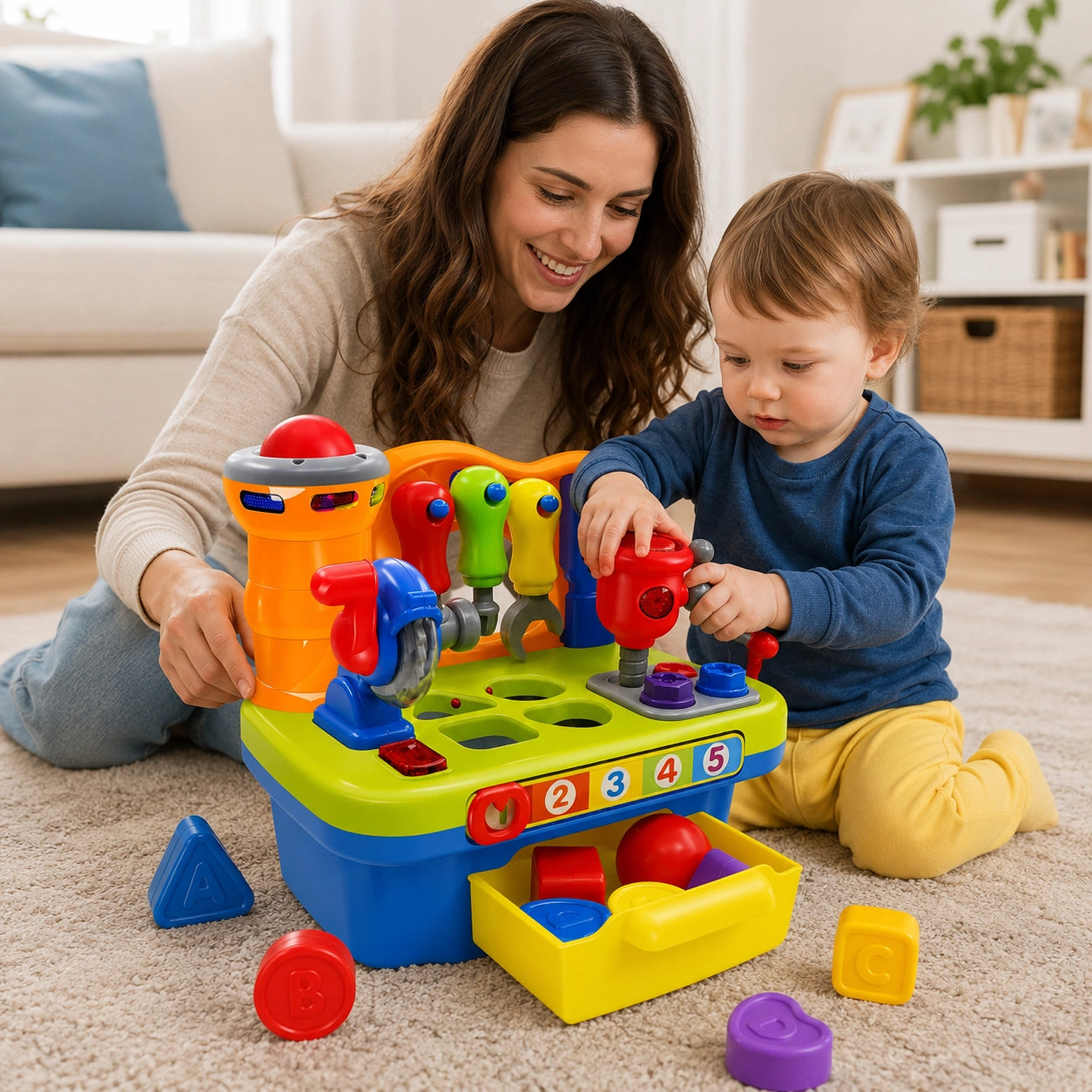 Toddler Tool Workbench Toy