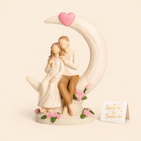 Moonlit Couple Love Figurine
