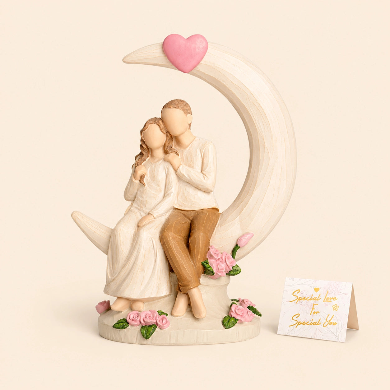 Moonlit Couple Love Figurine