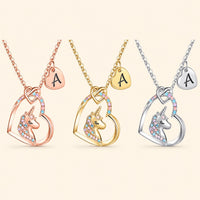 Unicorn Heart Pendant Necklace