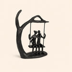 Romantic Couple Iron Sculpture