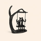 Romantic Couple Iron Sculpture