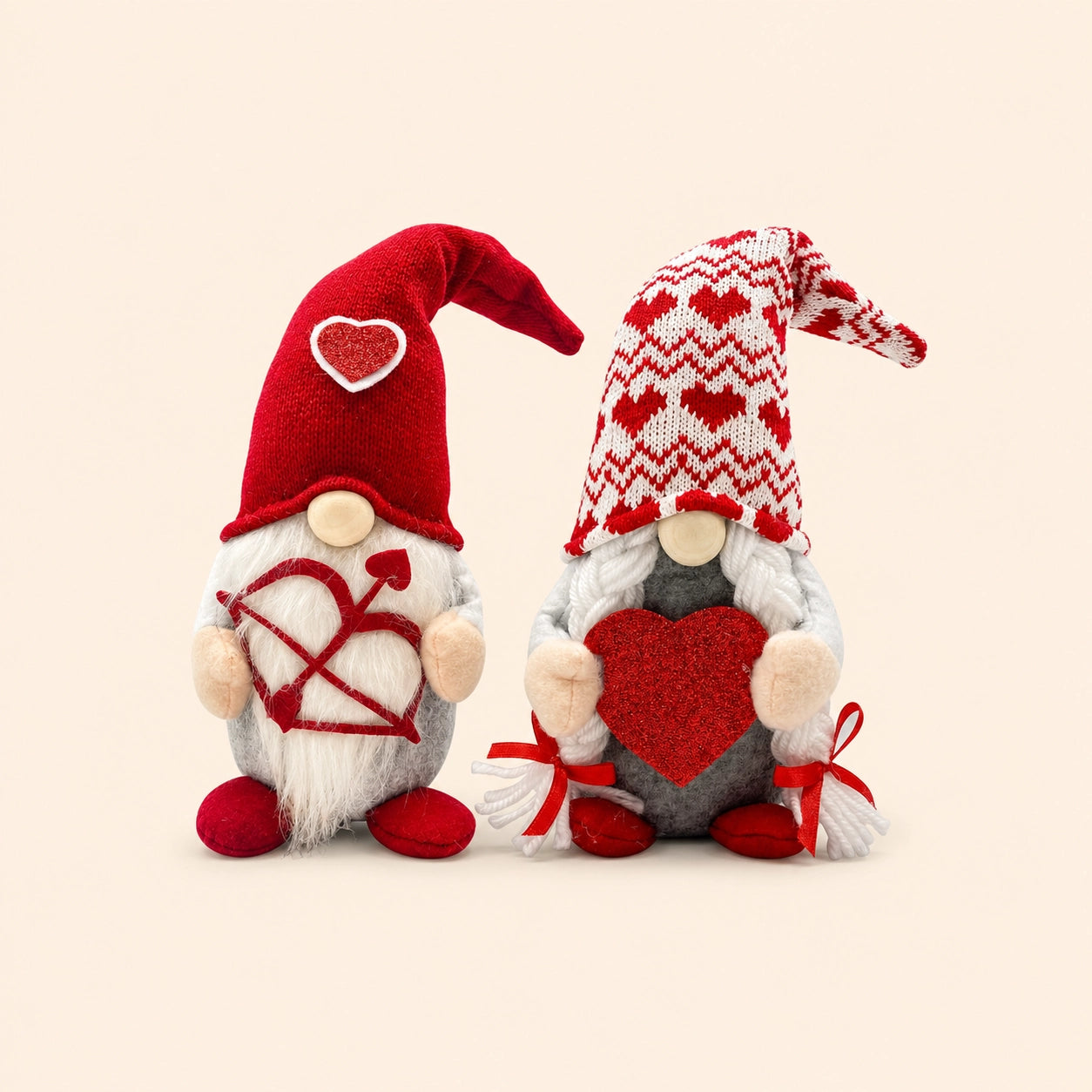 Valentine Gnome Couple Decor