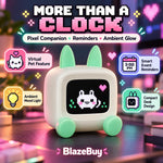 Crypto Pixel Desk Clock