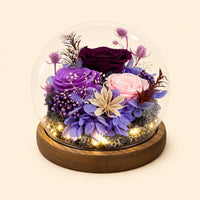 Eternal Rose Glass Dome