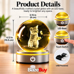 3D Crystal Light Globe