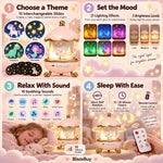 Baby Night Light Projector