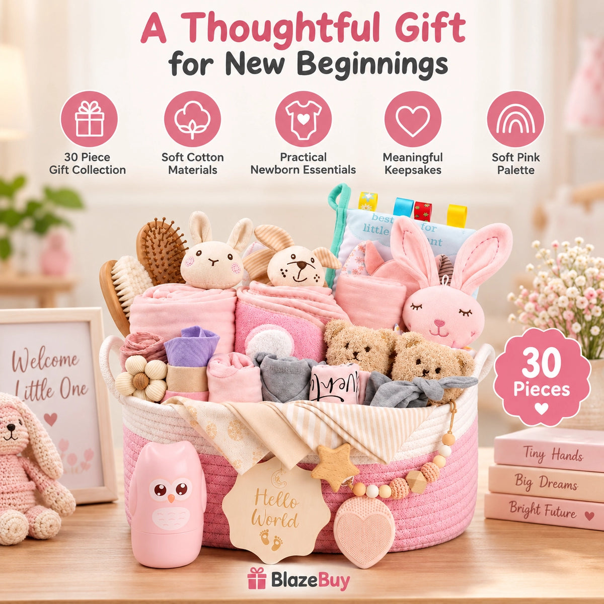 Luxury Baby Gift Basket