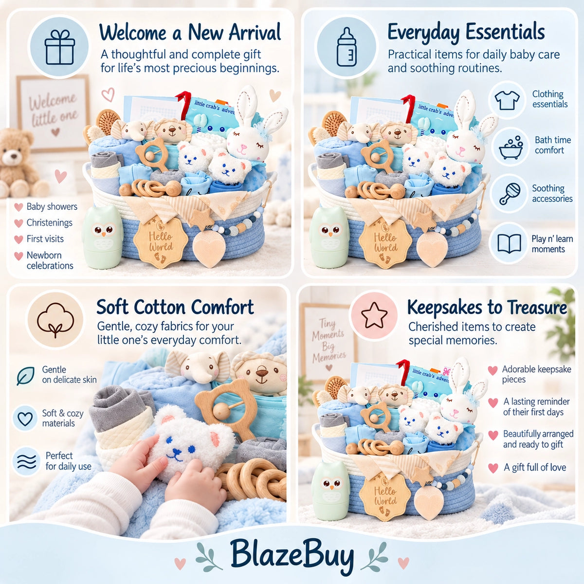 Luxury Baby Gift Basket