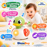 Musical Crawling Duck Toy