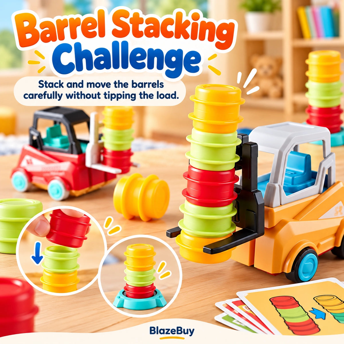 ForkliftFun Stacking Game