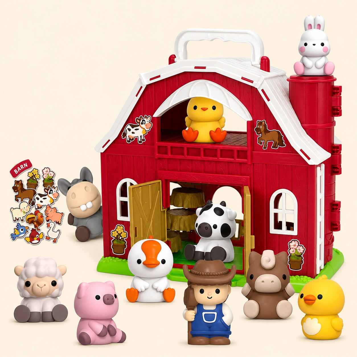 Toddler Farm Barn Playset