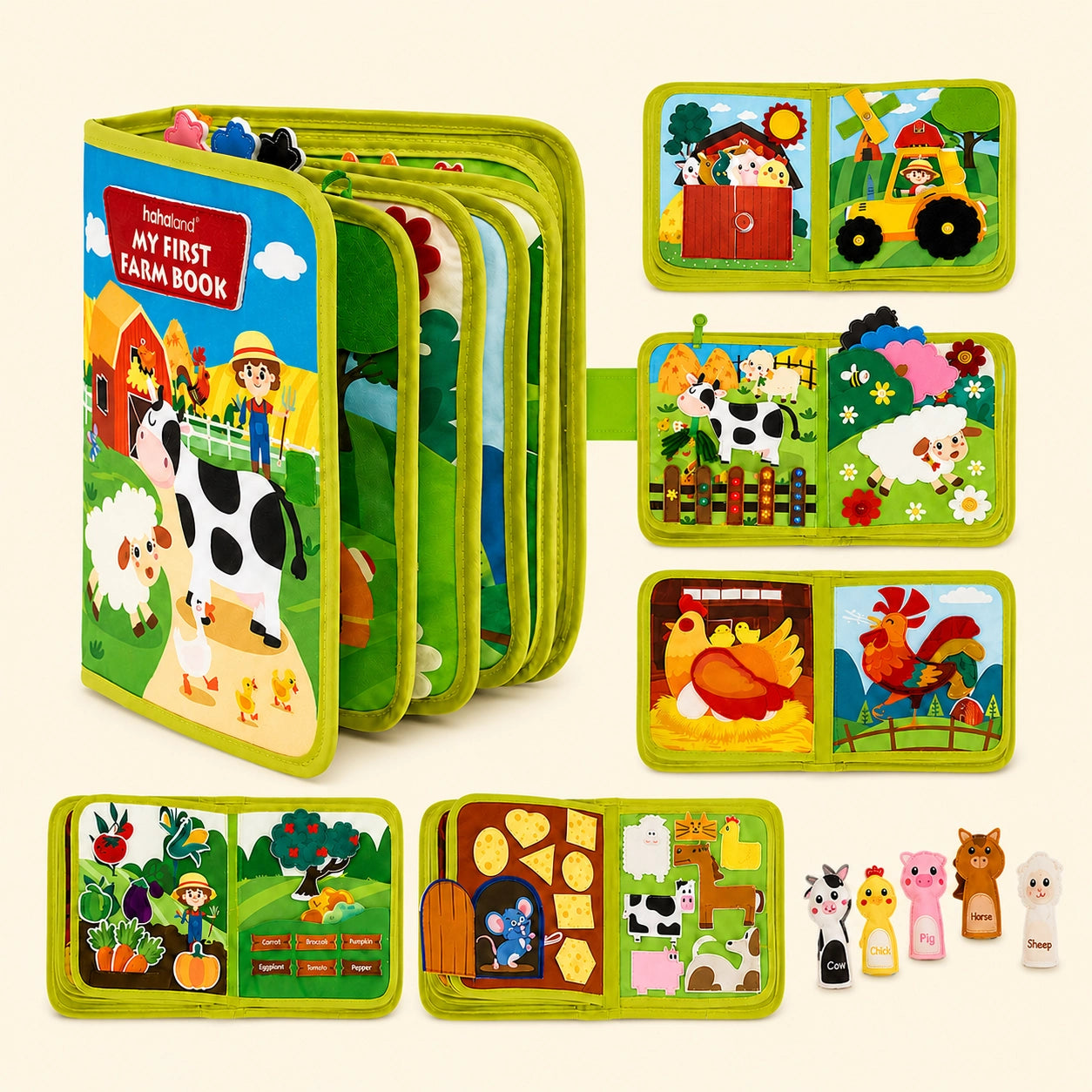 Montessori Farm Busy Book