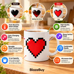 Heart Color-Changing Mug