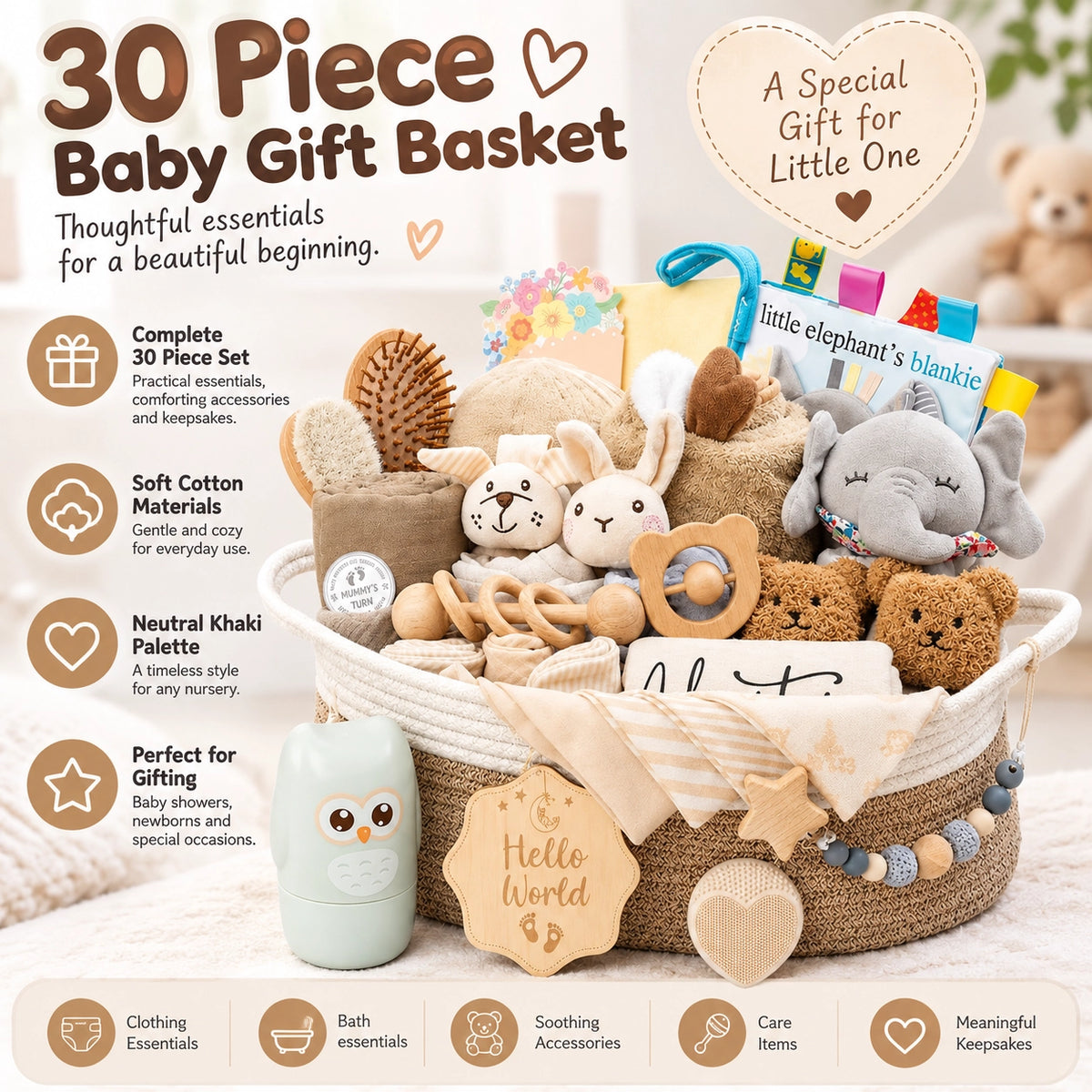 Luxury Baby Gift Basket
