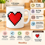 Heart Color-Changing Mug