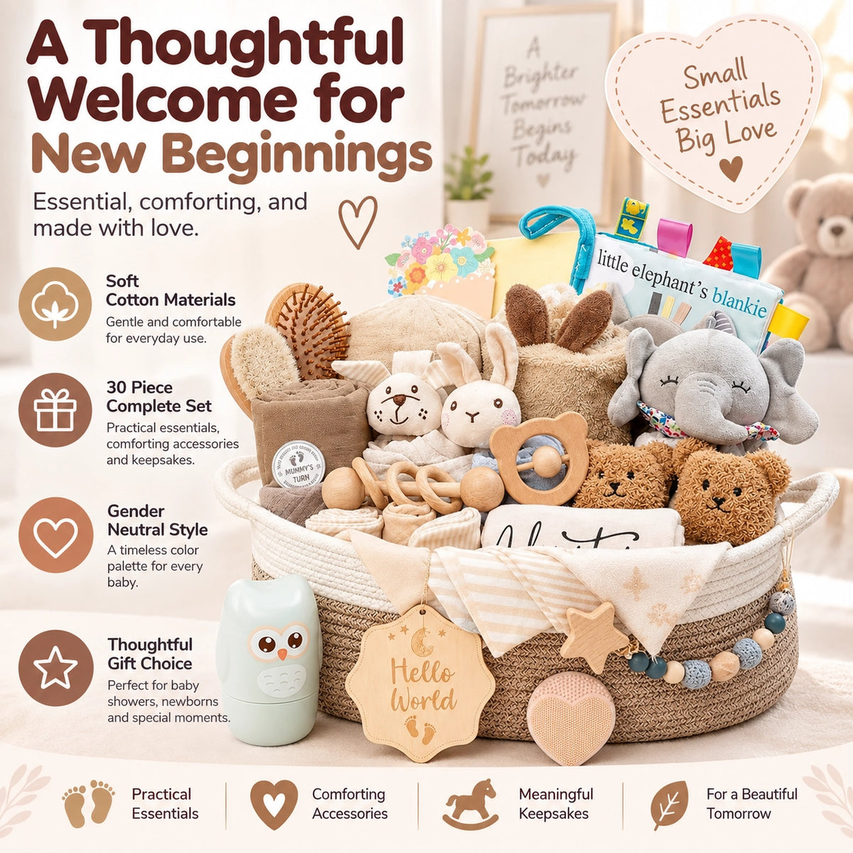 Luxury Baby Gift Basket