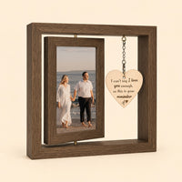 Rotating Rustic Photo Frame