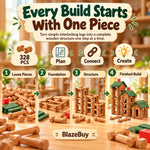 Woodland Builder Log Set