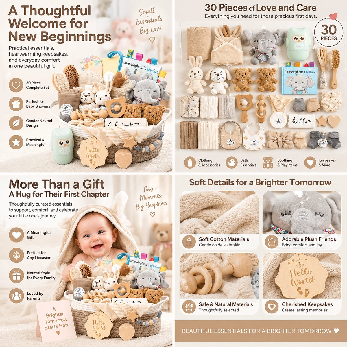 Luxury Baby Gift Basket