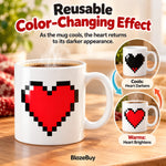 Heart Color-Changing Mug