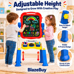 Double-Sided Magnetic Art Easel