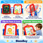 Double-Sided Magnetic Art Easel
