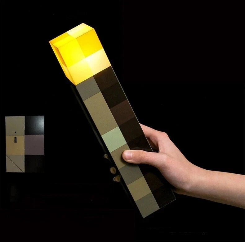 Color Changing Torch Lamp