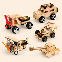STEM Wooden Car Builder Kit